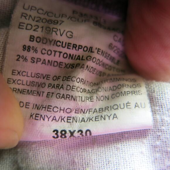 DICKIES Work Uniform Pants Size 38x30 Men Cell Pocket Cotton Gray Mechanic - Picture 9 of 9